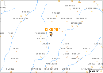 map of Cikupa