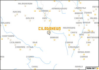 map of Ciladaheun