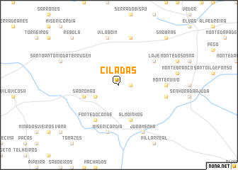 map of Ciladas