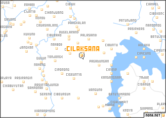 map of Cilaksana