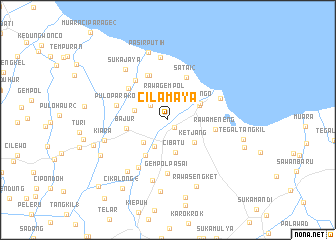 map of Cilamaya