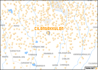map of Cilandak-kulon