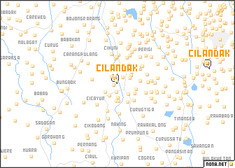 map of Cilandak