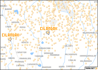 map of Cilandak