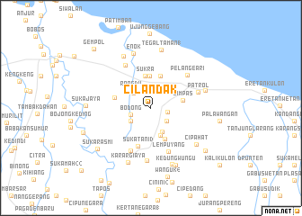 map of Cilandak