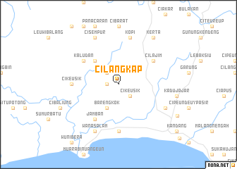 map of Cilangkap