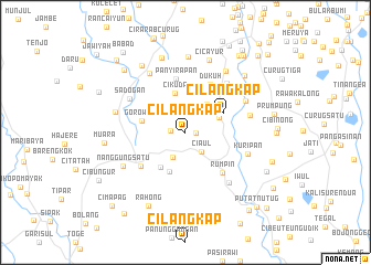map of Cilangkap