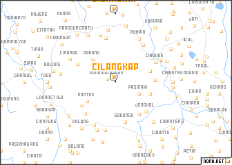 map of Cilangkap