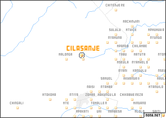 map of Cilasanje
