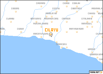 map of Cilayu