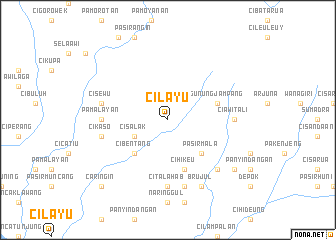 map of Cilayu