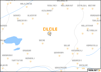 map of Çilçile