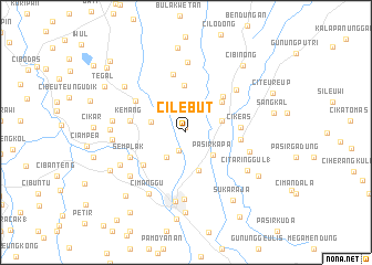 map of Cilebut