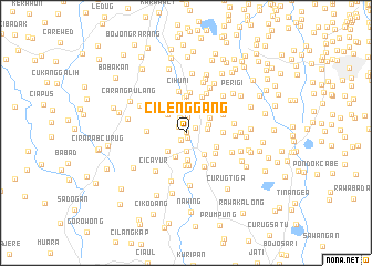 map of Cilenggang