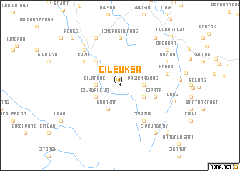map of Cileuksa
