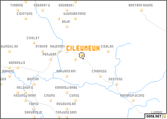 map of Cileumeuh