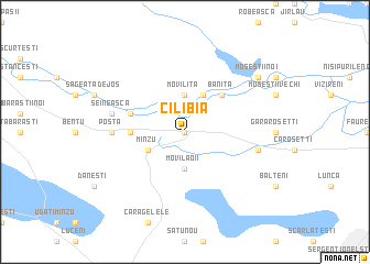 map of Cilibia