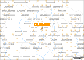 map of Cilindrón