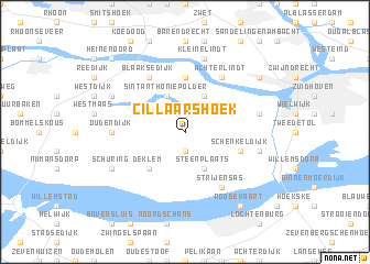map of Cillaarshoek