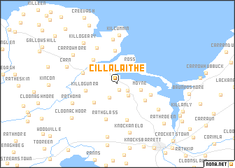 map of Cill Alaithe