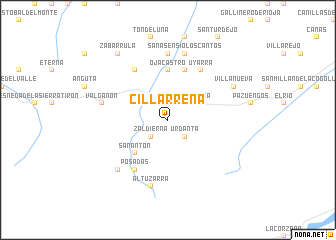 map of Cillarrena