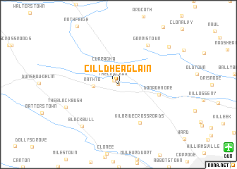 map of Cill Dhéagláin