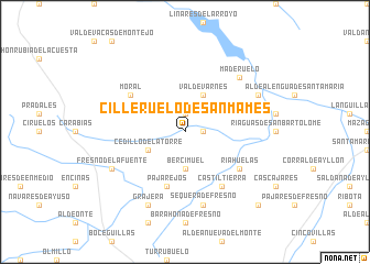 map of Cilleruelo de San Mamés