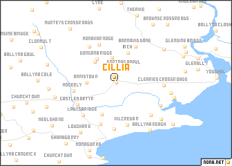 map of Cill Ia