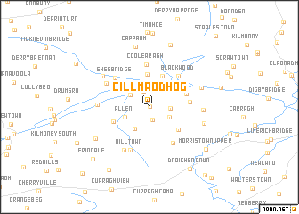 map of Cill Maodhóg