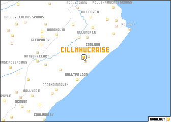map of Cill Mhucraise