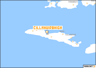 map of Cill Mhuirbhigh