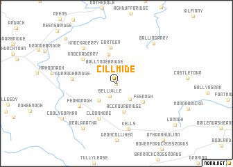 map of Cill Míde