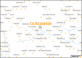 map of Cîlnicu de Sus