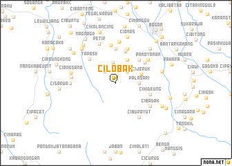 map of Cilobak