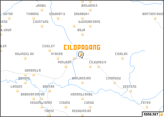 map of Cilopadang