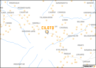 map of Ciloto