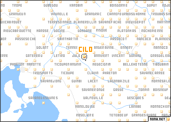 map of Cilo