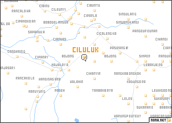 map of Ciluluk