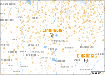 map of Cimanggis