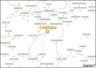 map of Cimanggu