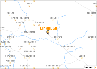 map of Cimanggu