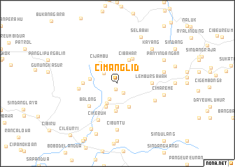 map of Cimanglid