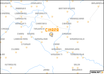 map of Cimara