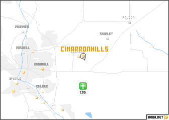 map of Cimarron Hills