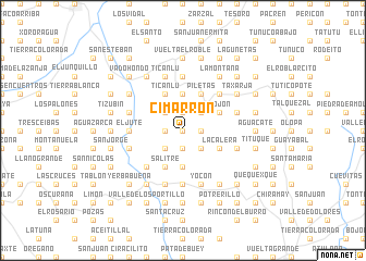 map of Cimarrón