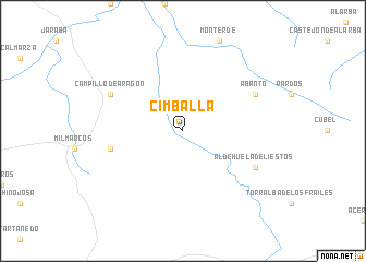 map of Cimballa