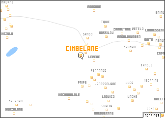map of Cimbelane