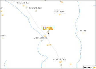 map of Cimbe