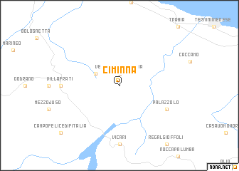 map of Ciminna