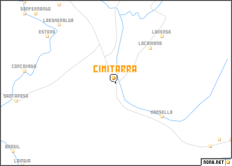 map of Cimitarra